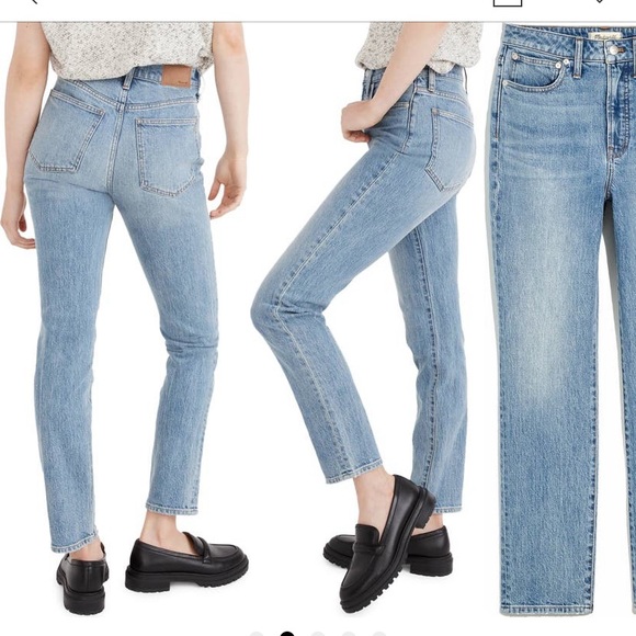Madewell The Perfect Vintage Straight Crop Jean - Picture 3 of 11